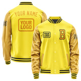 Custom Light Yellow Yellow Jacket JA262619261717191917