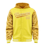 Custom Light Yellow Yellow Jacket