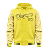 Custom Light Yellow Light Yellow Jacket