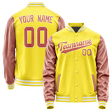 Custom Light Yellow Copper Rose Jacket