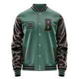 Custom Blue Green Brown Jacket JA272701271717010117