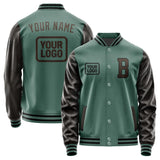 Custom Blue Green Brown Jacket JA272701271717010117