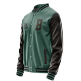 Custom Blue Green Brown Jacket JA272701271717010117