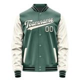 Custom Blue Green Cream Jacket JA2727032717B31703