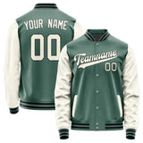 Custom Blue Green Cream Jacket JA2727032717B31703