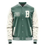 Custom Blue Green Cream Jacket JA272703271818030318