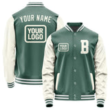 Custom Blue Green Cream Jacket JA272703271818030318