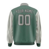 Custom Blue Green Gray Jacket