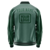 Custom Blue Green Green Jacket JA272705271717050517