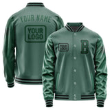 Custom Blue Green Green Jacket JA272705271717050517