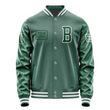 Custom Blue Green Green Jacket JA272705271818050518