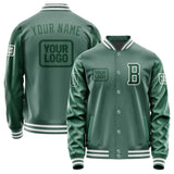 Custom Blue Green Green Jacket JA272705271818050518