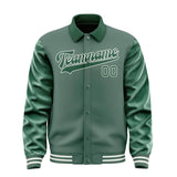 Custom Blue Green Green Jacket