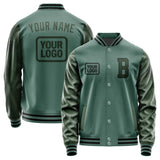 Custom Blue Green Dark Green Jacket JA272706271717060617