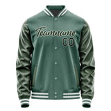 Custom Blue Green Dark Green Jacket JA2727062718B21806