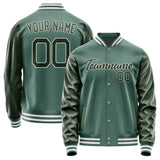 Custom Blue Green Dark Green Jacket JA2727062718B21806