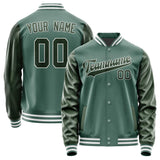 Custom Blue Green Dark Green Jacket JA2727062718B31806