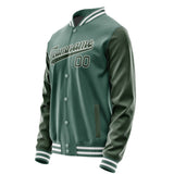 Custom Blue Green Dark Green Jacket JA2727062718B31806