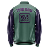 Custom Blue Green Purple Jacket JA272707271717070717