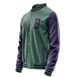 Custom Blue Green Purple Jacket JA272707271717070717