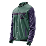 Custom Blue Green Purple Jacket JA2727072717B21707