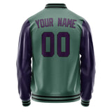 Custom Blue Green Purple Jacket JA2727072717B31707