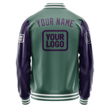 Custom Blue Green Purple Jacket JA272707271818070718