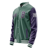 Custom Blue Green Purple Jacket JA272707271818070718