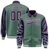 Custom Blue Green Purple Jacket