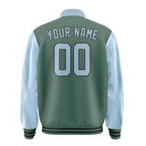 Custom Blue Green Light Blue Jacket