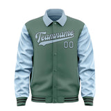 Custom Blue Green Light Blue Jacket