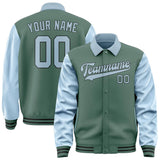 Custom Blue Green Light Blue Jacket