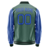 Custom Blue Green Sky Blue Jacket JA2727092717B21709