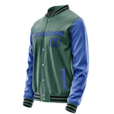 Custom Blue Green Sky Blue Jacket JA2727092717B21709