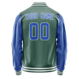 Custom Blue Green Sky Blue Jacket JA2727092718B31809