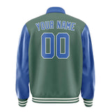Custom Blue Green Sky Blue Jacket