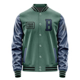 Custom Blue Green Blue Jacket JA272710271717101017