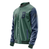 Custom Blue Green Blue Jacket JA272710271717101017