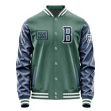 Custom Blue Green Blue Jacket JA272710271818101018