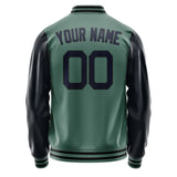 Custom Blue Green Navy Jacket JA2727112717B21711