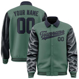 Custom Blue Green Navy Jacket