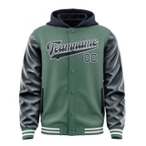Custom Blue Green Navy Jacket