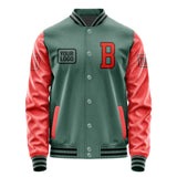 Custom Blue Green Orange Red Jacket JA272712271717121217