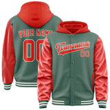 Custom Blue Green Orange Red Jacket