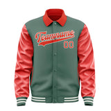 Custom Blue Green Orange Red Jacket