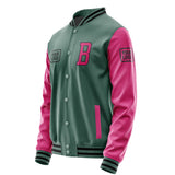 Custom Blue Green Pink Jacket JA272713271717131317