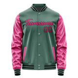 Custom Blue Green Pink Jacket JA2727132717B21713