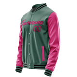 Custom Blue Green Pink Jacket JA2727132717B21713