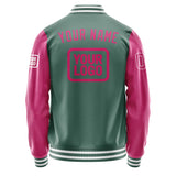 Custom Blue Green Pink Jacket JA272713271818131318