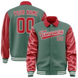 Custom Blue Green Red Jacket